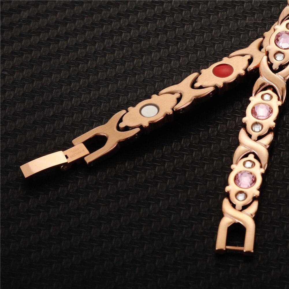 PULSERA DE COBRE & IMANES - BIENESTAR DOBLE 2X1