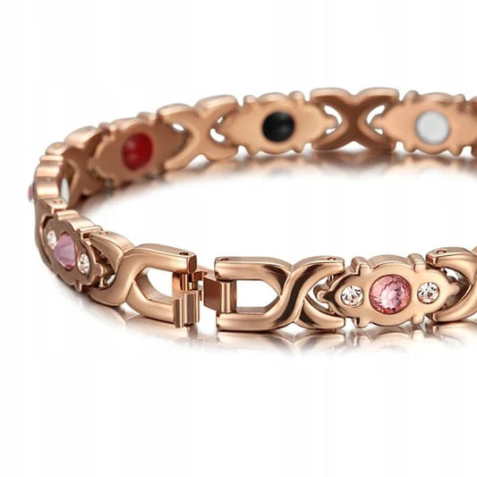 PULSERA DE COBRE & IMANES - BIENESTAR DOBLE 2X1